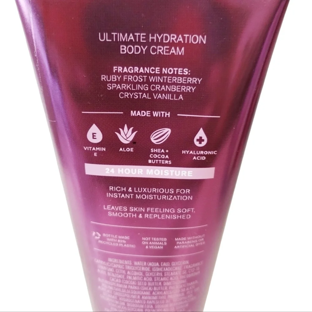 Bath and Body Works WINTERBERRY WONDER Ultimate Hydrating Body‎ Cream SALE 3x$33